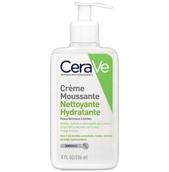 CERAVE CREME MOUSSANTE NETTOYANTE HYDRATANTE 236ML