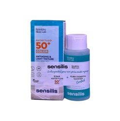 PACK SENSILIS SENSITIVE SKIN WATER FLUID TEINTE...