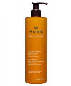NUXE REVE DE MIEL GEL LAVANT SURGRAS VISAGE ET CORPS 400ML