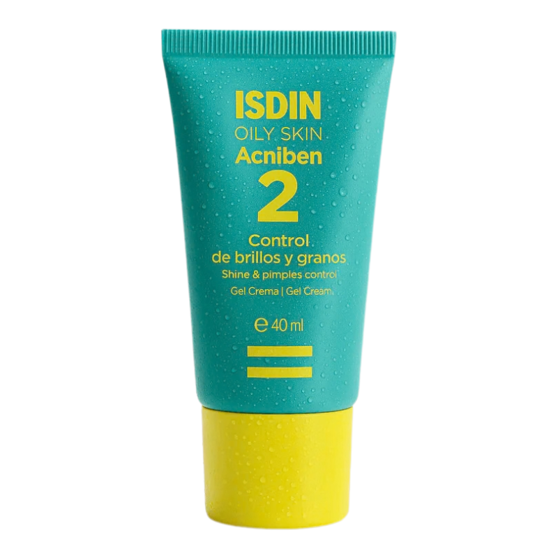 ISDIN ACNIBEN GEL CREME CONTROLE BRILLANCE ET BOUTONS 40ML