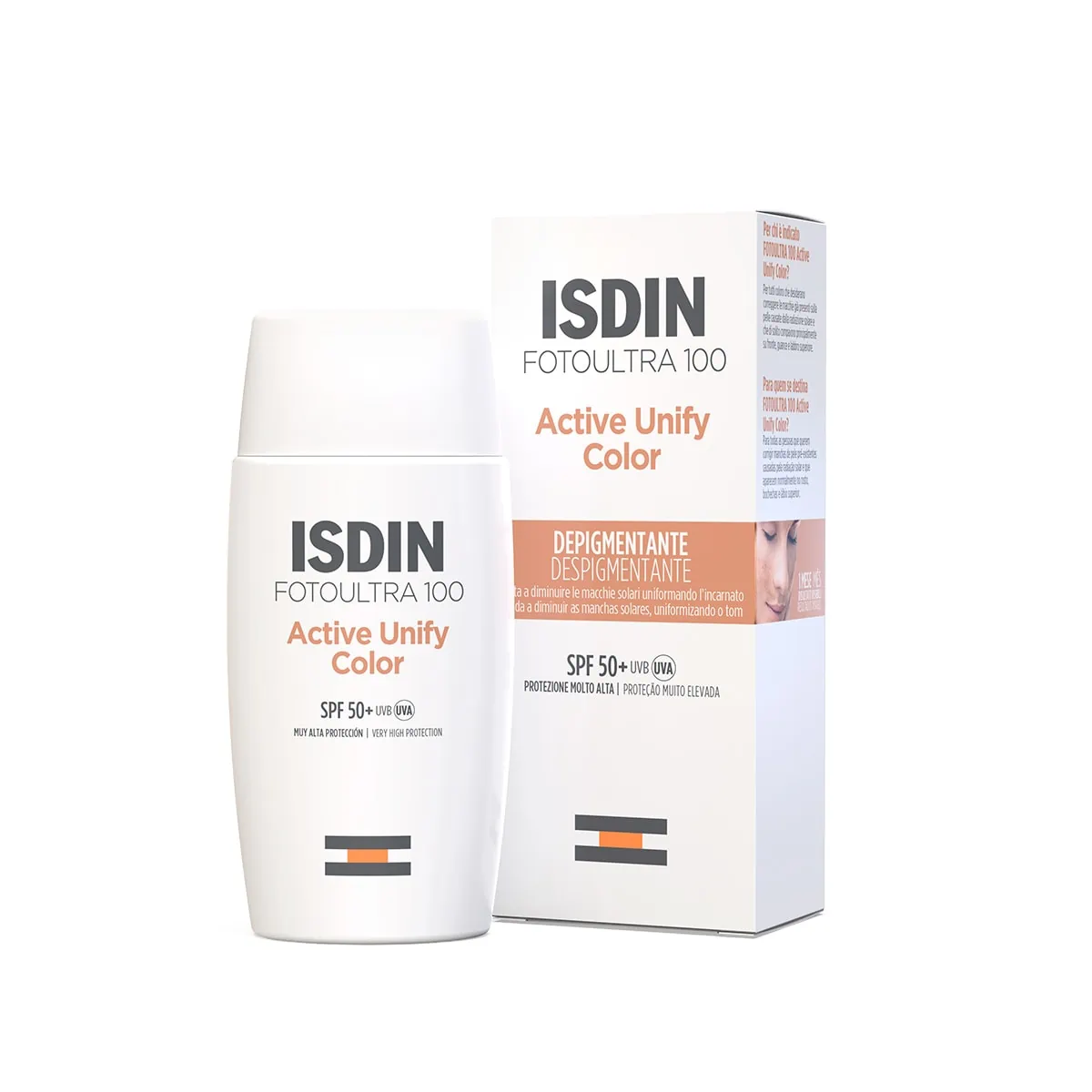 ISDIN Active Unify Teinte Dépigmentant SPF50+ 50 ml