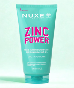NUXE ZINC POWER GELEE NETTOYANTE PURIFIANTE 150ML