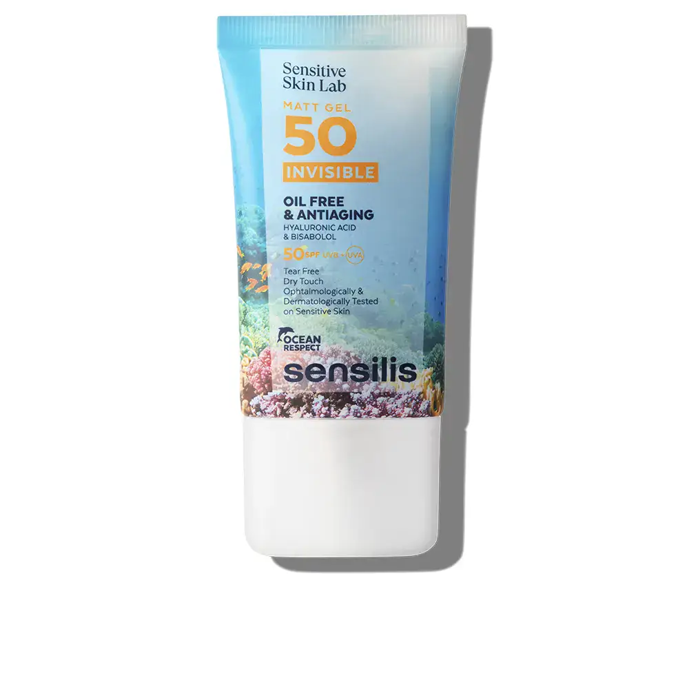 Sensilis Gel Mat Invisible Oil-Free et Anti-Age SPF50+ 40ml