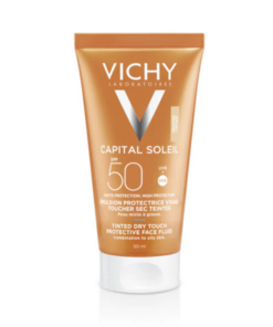 VICHY CAPITAL SOLEIL EMULSION TOUCHER SEC TEINTEE SPF50 50ML