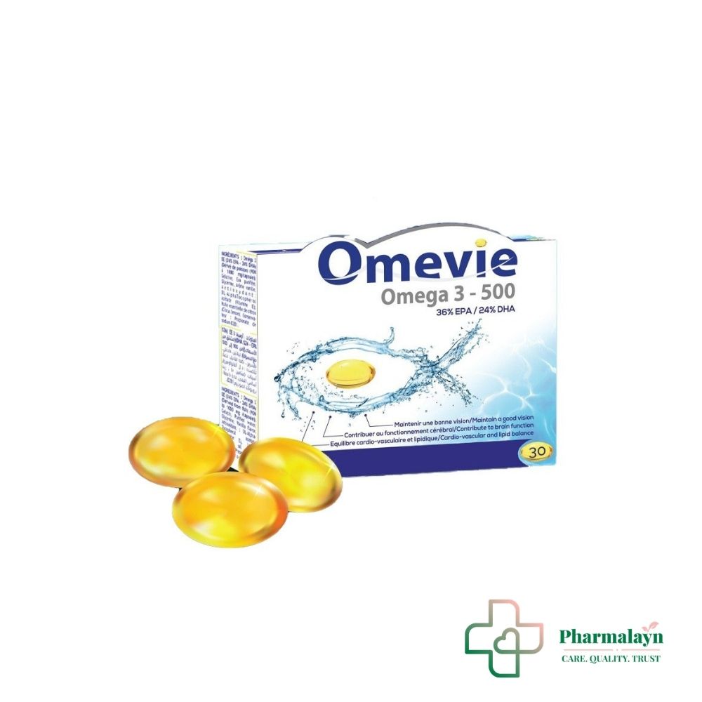 VITAL OMEVIE OMEGA 3 500 30 CAPSULES