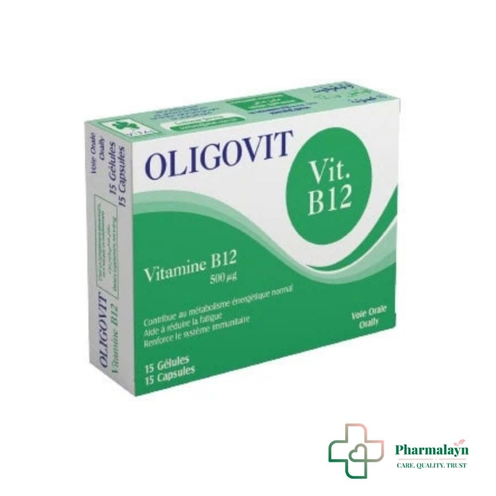 VITAL OLIGOVIT VIT B12 15 GELULES
