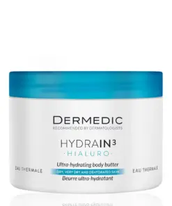 Dermedic Hydrain 3 Beurre à l’Acide Hyaluronique pour Corps 225ml
