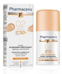 PHARMACERIS F FOND DE TEINT SPF 50+ (02 SAND) 30ML