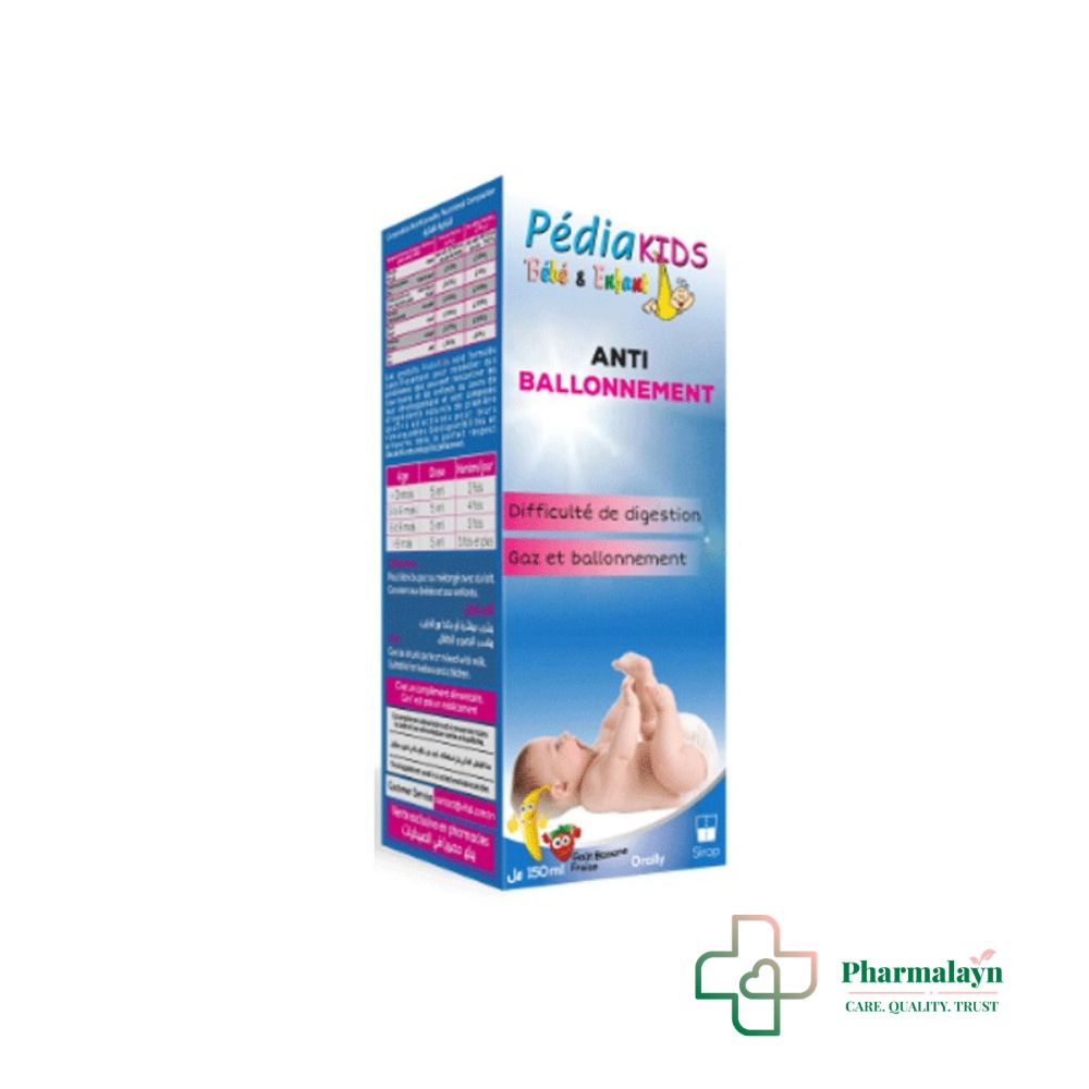 VITAL PEDIAKIDS ANTI BALLONNEMENT 150ML
