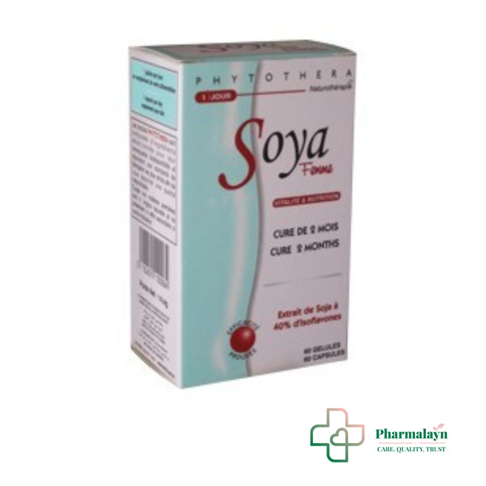 VITAL PHYTOTHERA SOYA FEMME 60 GELULES