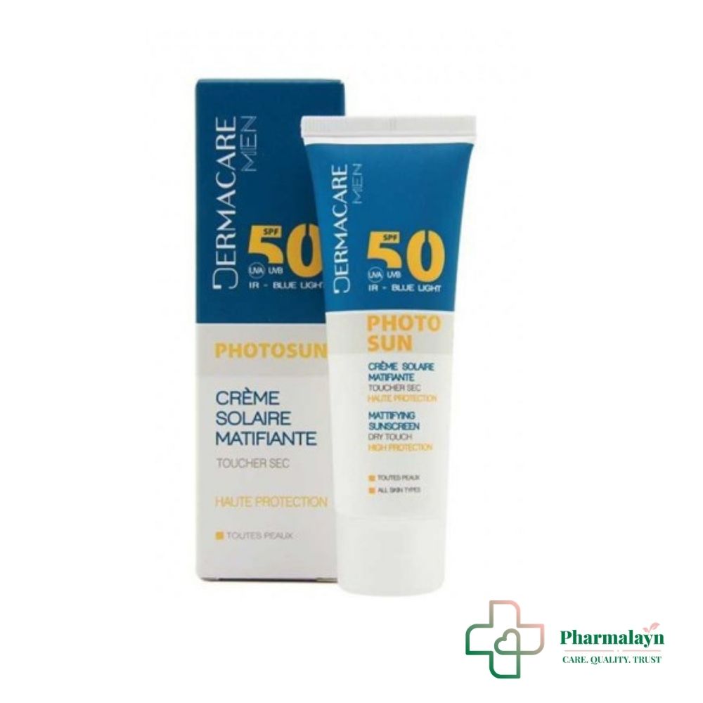 DERMACARE PHOTOSUN MEN CREME SOLAIRE SPF50+ 50ML