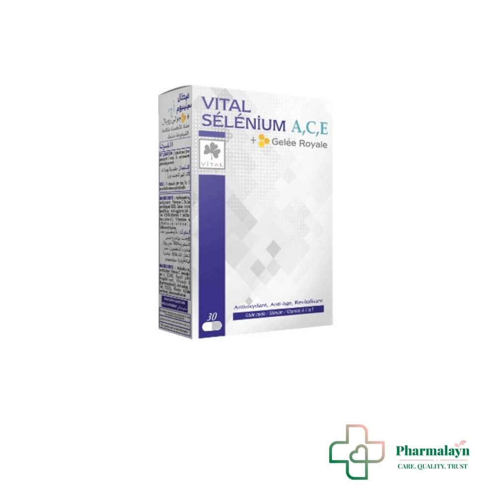 VITAL SELENIUM ACE 30 GELULES