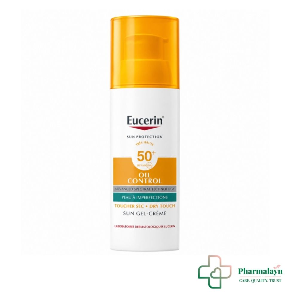 EUCERIN SUN PROTECTION OIL CONTROL GEL CREME SPF 50+ 50ML
