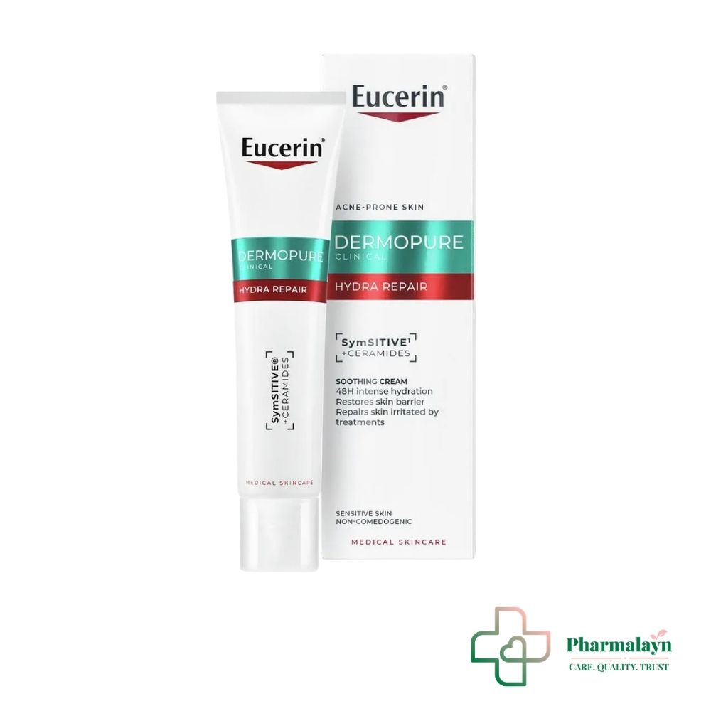 Eucerin DermoPure Clinical Hydra Repair Crème Apaisante 40ml