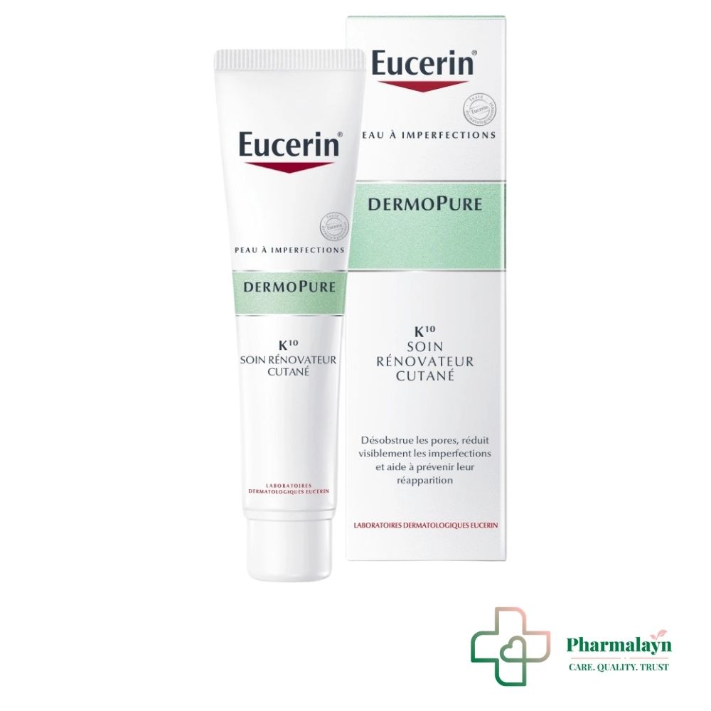 EUCERIN Dermopure K10 Soin Renovateur Cutane Peaux a Imperfections 40ml