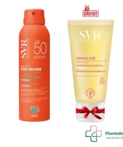 SVR SUN SECURE BRUME SPF50+ 200ML+TOPIALYSE HUILE LAVANTE 55ML(OFFERT)