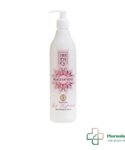 AURACY PEACE OF MIND LAIT HYDRATANT VISAGE ET CORPS ROSE INDIENNE&THE VERT,400ML