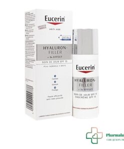 EUCERIN HYALURON-FILLER 3 EFFECT SOIN DE JOUR PEAUX NORMALES A MIXTES 50ML