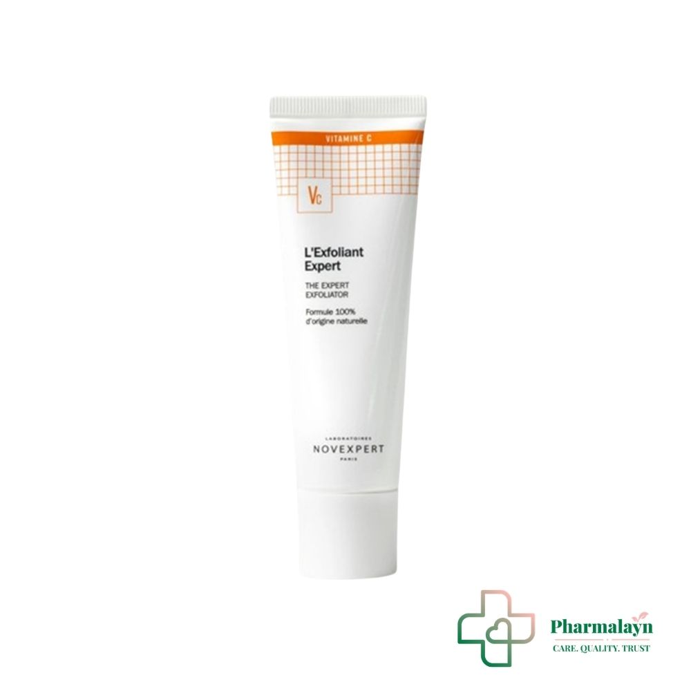 Découvrez NOVEXPERT L'Exfoliant Expert 50ml, un gommage visage 2-en-1 à la vitamine C et au PHA qui exfolie en douceur, affine le grain de peau et révèle un teint plus lisse, éclatant et lumineux dès la première utilisation.