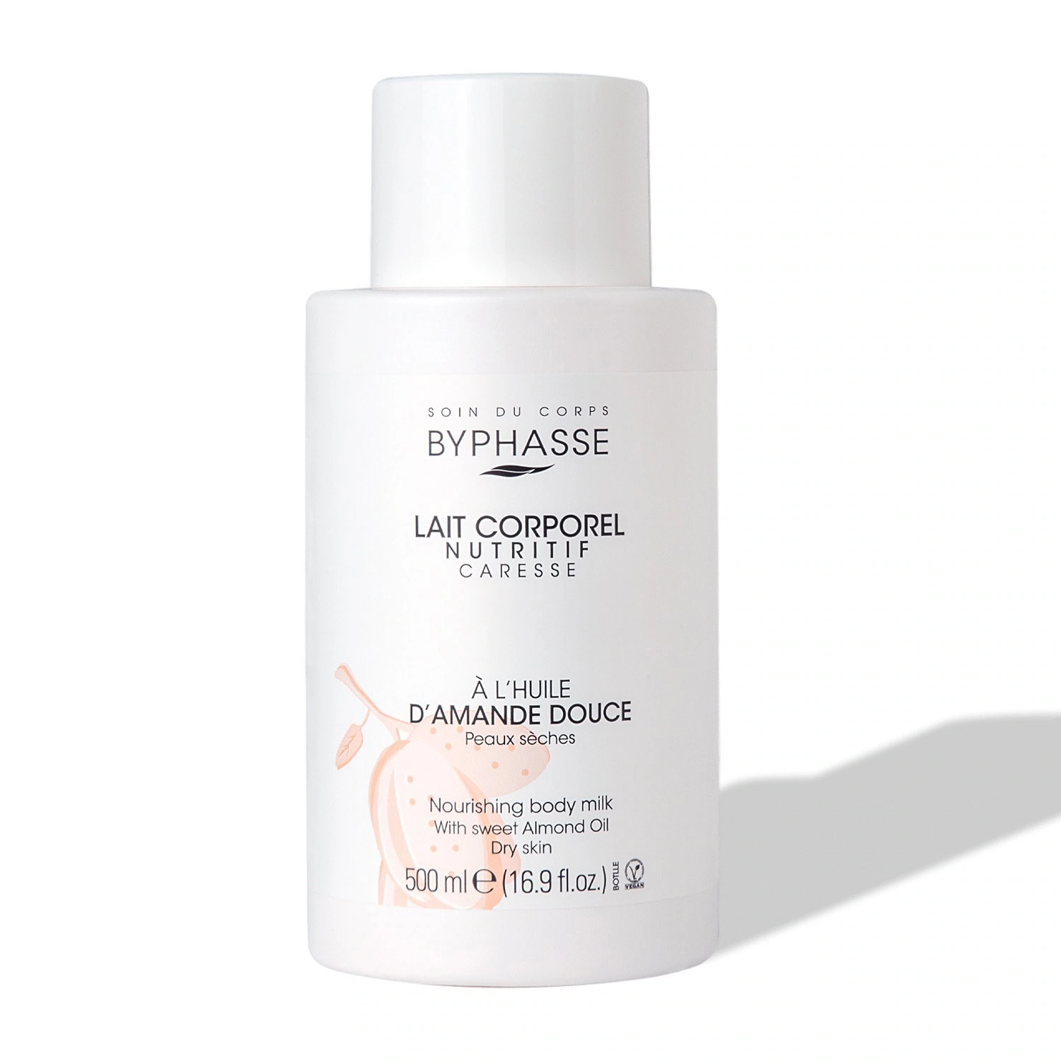 Byphasse Lait Corporel Nutritif A L’huile D’amande Douce 500ml