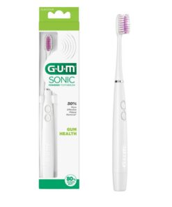 Gum Brosse à Dents Electrique Sonic Daily Soft Blanche 4100