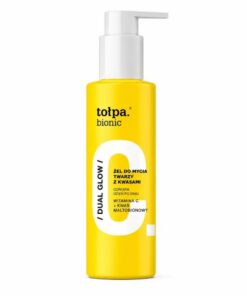 TOŁPA BIONIC DUAL GLOW - GEL NETTOYANT VISAGE AUX ACIDES 195 ML