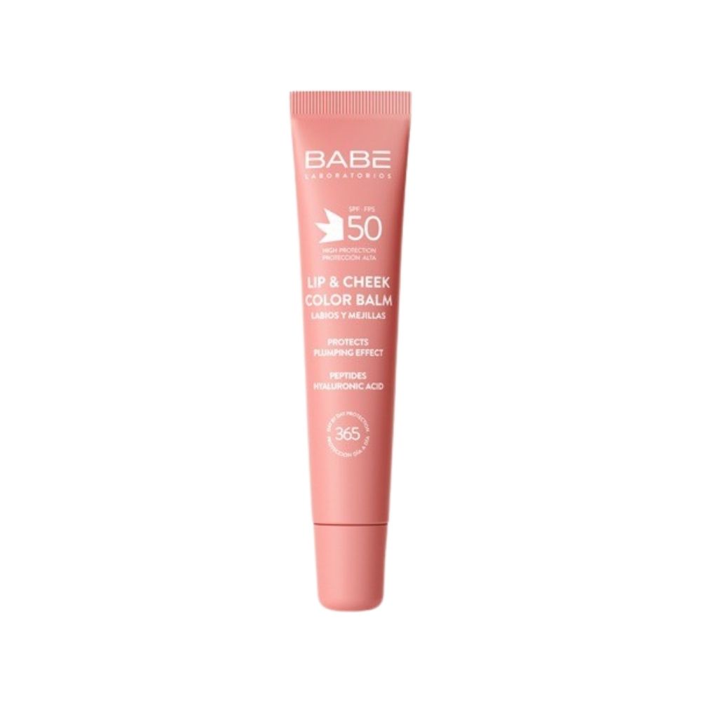 Description: BABE Lip & Cheek SPF50 Rose est un baume teinté 2-en-1 qui protège, hydrate et sublime les lèvres et les joues en un seul geste.