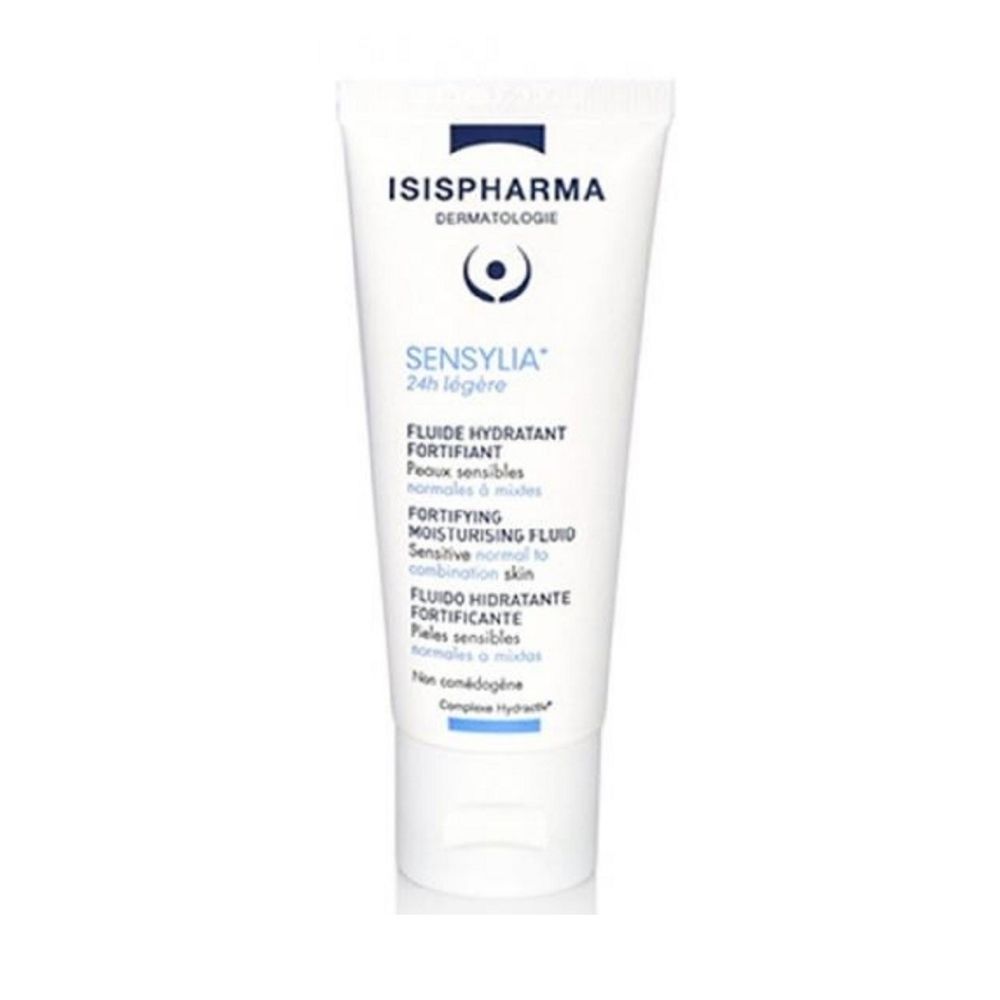 ISISPHARMA SENSYLIA FLUIDE HYDRATANT FORTIFIANT 24H LEGERE PEAUX NORMALES A MIXTES 40ML