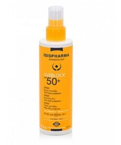 ISISPHARMA UVEBLOCK SPRAY SOLAIRE TRES HAUTE PROTECTION SPF50+ 200ML