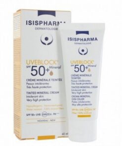 ISISPHARMA UVEBLOCK CREME MINERALE TEINTEE SPF50+ 40ML