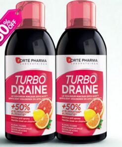 FORTE PHARMA TURBODRAINE MINCEUR AGRUMES 500ML+LE 2 EME (-50%)