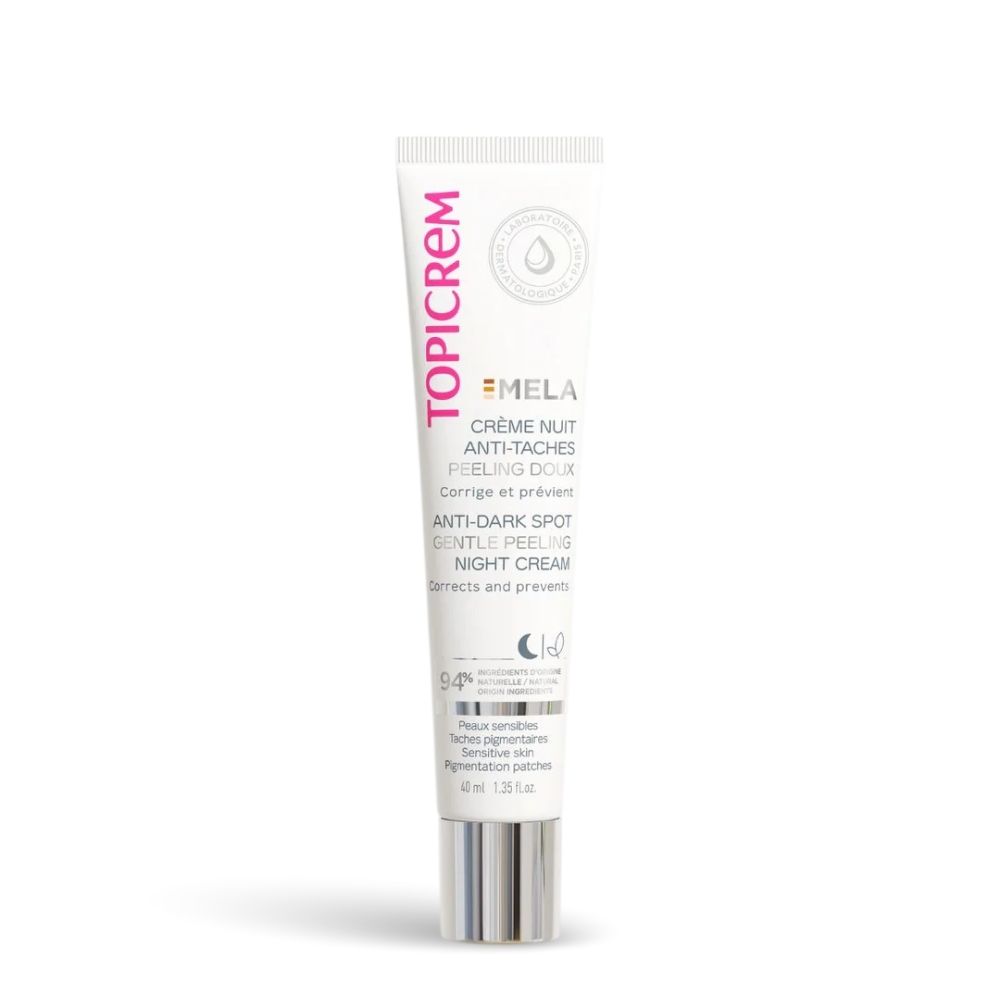 TOPICREM MELA CREME NUIT ANTI TACHES PEELING DOUX 40ML