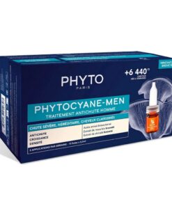 PHYTO Phytocyane Men Traitement anti chute Homme 12 ampoules