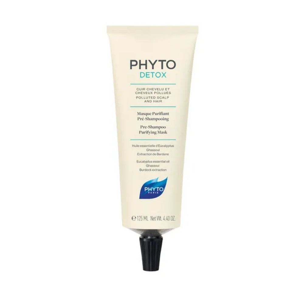 PHYTO Detox Masque Purifiant Pré-Shampoing 125ml