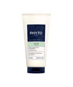 Phyto Volume Après-Shampoing Volumateur 175ml démêle, hydrate et apporte un volume durable aux cheveux fins et plats. Sa formule légère renforce la fibre capillaire sans alourdir pour une chevelure plus dense et souple