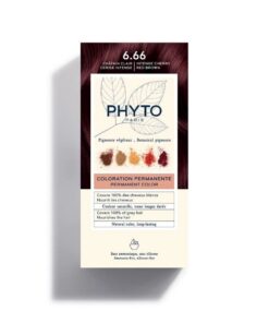 Phyto Couleur Coloration Permanente 6.66 Châtain Clair Cerise Intense