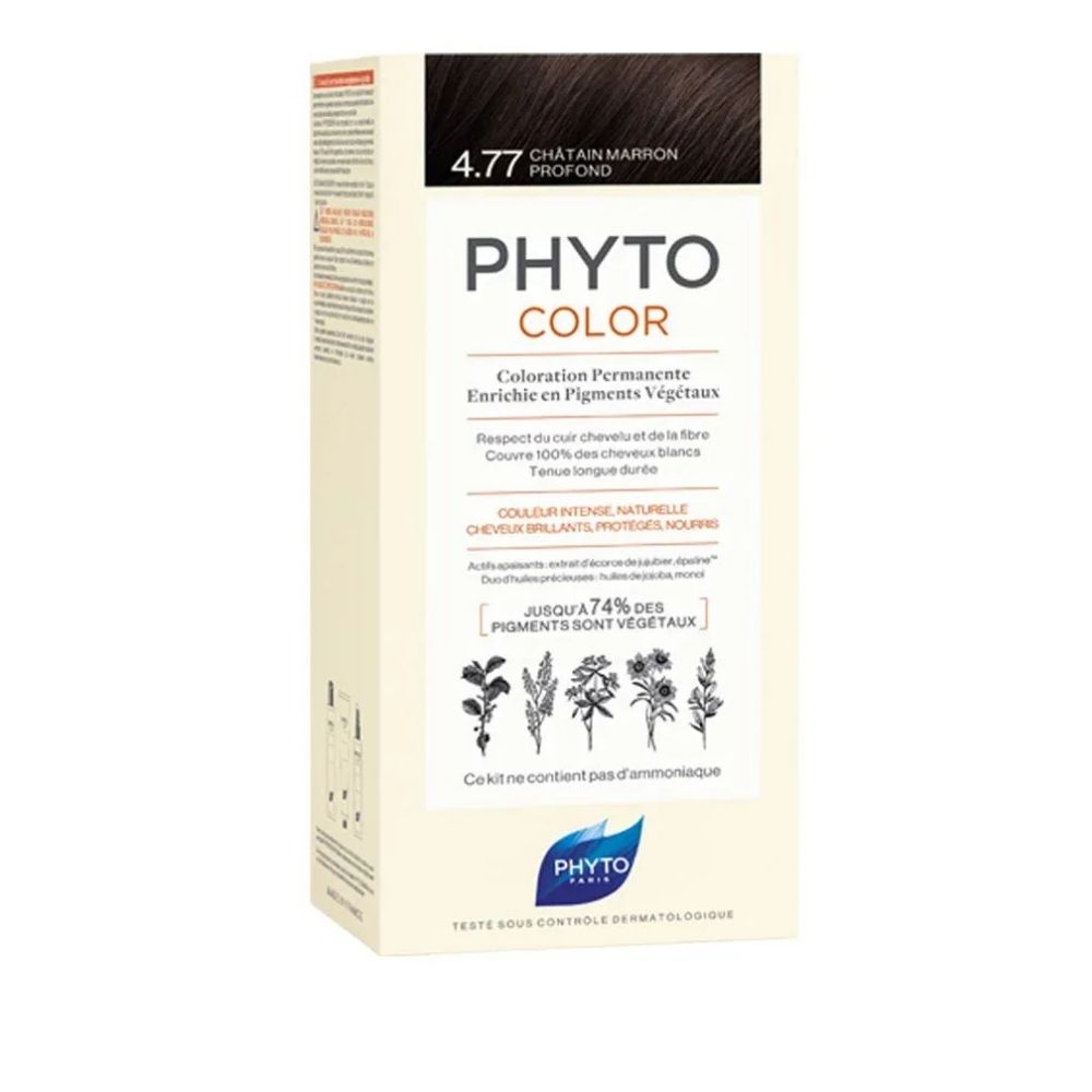 PHYTOCOLOR 4.77 Châtain Marron Profond