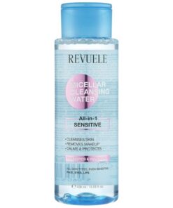 REVUELE EAU MICELLAIRE DEMAQUILLANTE TOUT EN 1 WATERPROOF 400ML