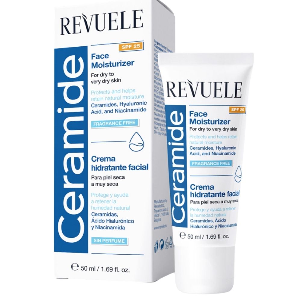 REVUELE HYDRATANT VISAGE AUX CERAMIDES SPF25 50ML