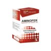 BIOHEALTH AMINOFER 30 Gélules est un complément alimentaire à base de fer bisglycinate, spiruline et vitamine C. Il aide à réduire la fatigue, soutenir la formation des globules rouges et prévenir les carences en fer.