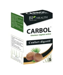 Biohealth Carbol Charbon Vegetal 30 Gelules