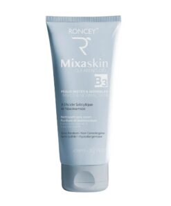 Roncey Mixaskin Gel Nettoyant Peau Mixte 200 ml nettoie en douceur, élimine l'excès de sébum et les impuretés tout en respectant l'équilibre cutané. Pour une peau fraîche, nette et matifiée au quotidien.