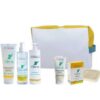 Esthelle Calino Coffret Les Essentiels réunit les indispensables pour la toilette et le soin quotidien de bébé dès la naissance. Formulés avec des actifs doux tels que le calendula, le miel et l'aloe vera, les produits nettoient, hydratent, apaisent et protègent la peau délicate de bébé tout en respectant son équilibre naturel. Présenté dans une jolie trousse réutilisable, ce coffret est une excellente idée cadeau pour une naissance ou une baby shower. Le coffret contient : Shampoing & Bain Calino 250 ml Lait Apaisant Calino 250 ml Eau de Senteur Calino Crème pour le Change 50 g Savon bébé surgras Trousse offerte Les avantages Nettoie en douceur le corps et les cheveux. Hydrate et apaise les peaux sensibles. Protège contre les rougeurs du siège. Eau de senteur sans alcool, adaptée aux bébés. Formules à haute tolérance dermatologique. Coffret complet, pratique et prêt à offrir.