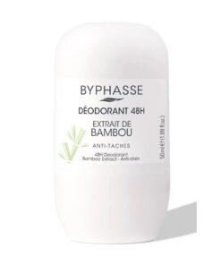 BYPHASSE Deodorant Roll On Anti Taches Bambou 50ml