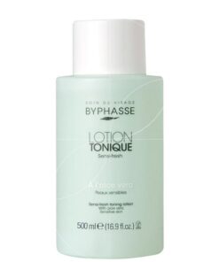 BYPHASSE Lotion Tonique Sensi-fresh à L’aloe Vera Peaux Sensibles 500ml