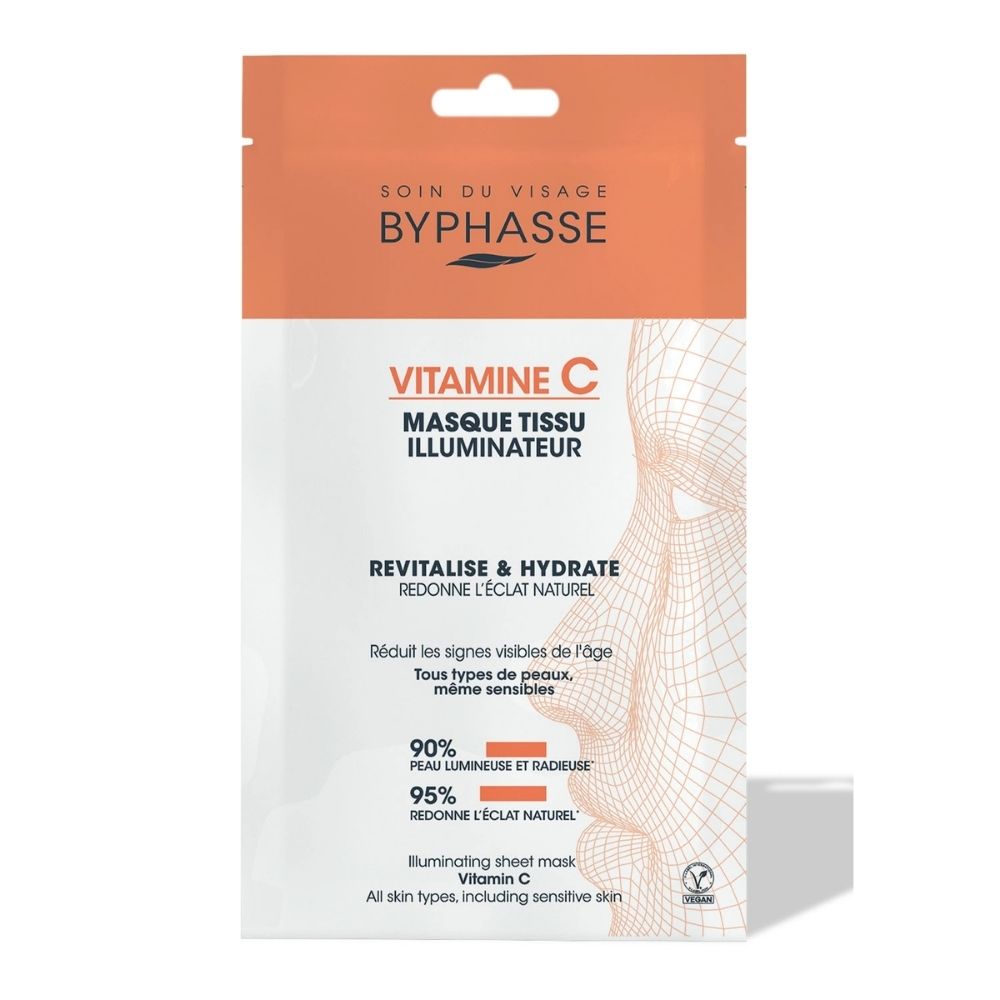 Byphasse Masque Tissu Illuminateur Vitamine C
