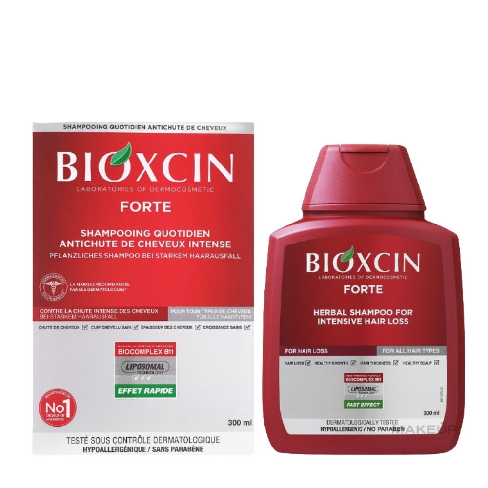 BIOXCIN SHAMPOOING ANTI CHUTE FORTE TOUS TYPES DE CHEVEUX 300ML