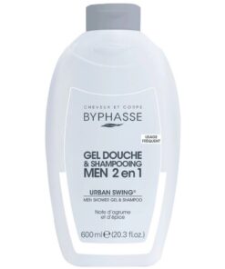 Byphasse Gel Douche et Shampoing Urban Swing Men 2 en 1 600ml