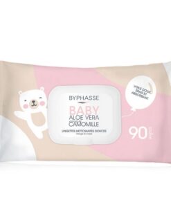 Byphasse Lingettes Nettoyantes Douces Baby Visage et Corps 90u