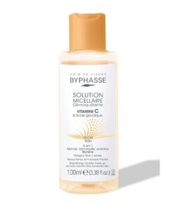 Byphasse Solution Micellaire Démaquillante Vitamine C et Acide Glycolique 100ml